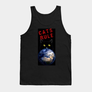 Cats Rule Tank Top